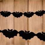 Fledermaus Schminken Vorlage Neu Halloween Girlande Basteln Bastelvorlage Und Anleitung
