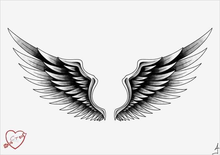 Flügel Tattoo Vorlage Luxus Engelsflügel Motiv Für Tattoos Vorlage