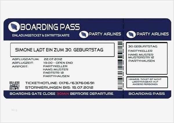 66 Hübsch Flugticket Einladung Vorlage Kostenlos Foto 2 Wunderbar Flugticket Einladungsvorlage Bilder Entry