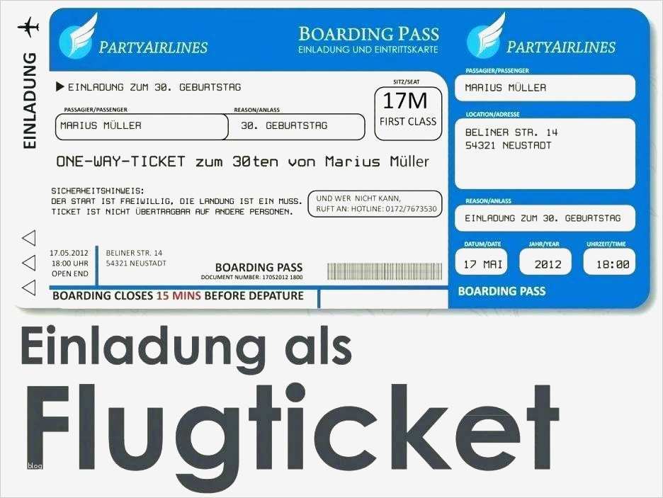 Flugticket Vorlage Geschenk Angenehm Fancy Geburtstag Geschenkgutschein Schablone Wort Frieze