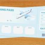 Flugticket Vorlage Photoshop Schön Die Besten 25 Boarding Pass Template Ideen Auf Pinterest
