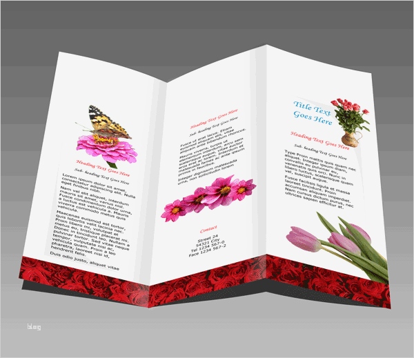 Flyer 4 Seitig Vorlage Word Luxus Word Faltblatt Vorlagen Zum Herunterladen