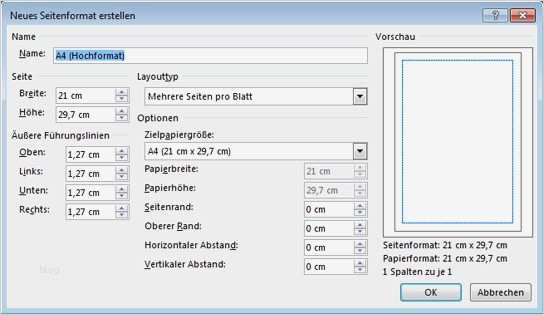Flyer 6 Seitig Vorlage Word Fabelhaft Grundlegendes Zum Dialogfeld "benutzerdefiniertes