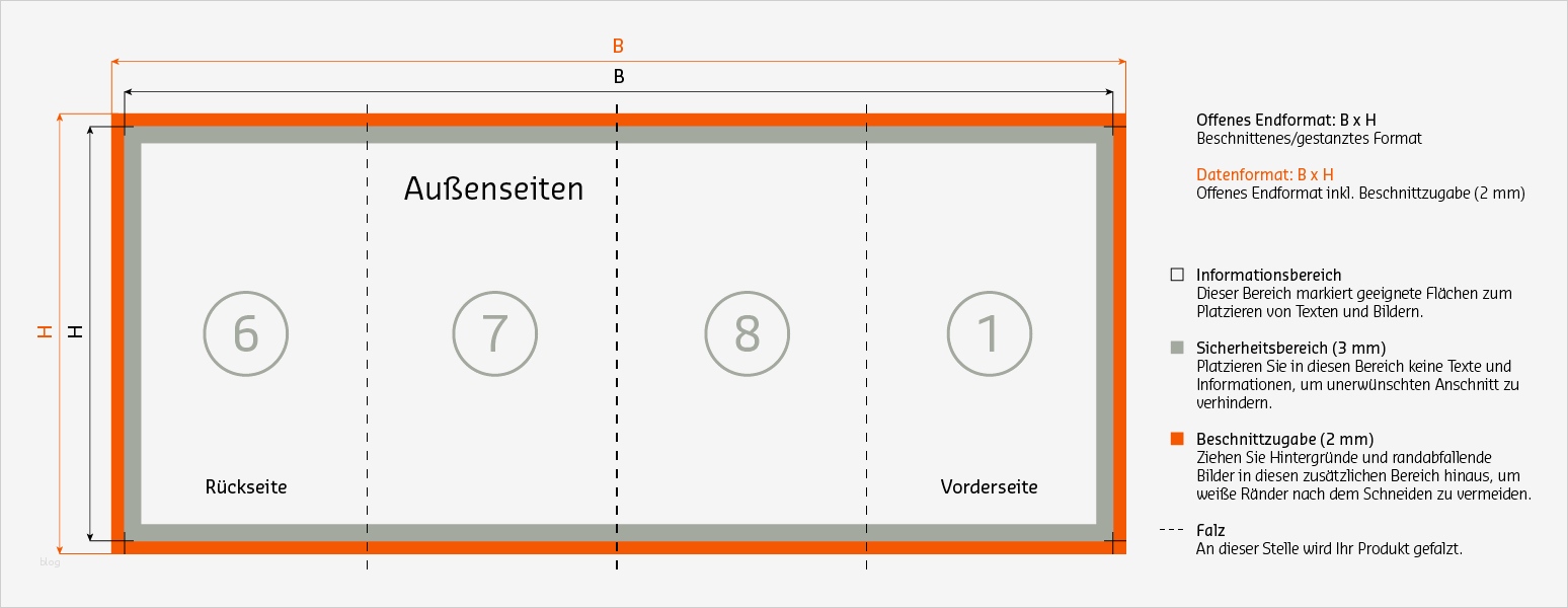 Flyer 6 Seitig Vorlage Wunderbar Flyer Mit Zickzackfalz Gestalten Saxoprint Blog