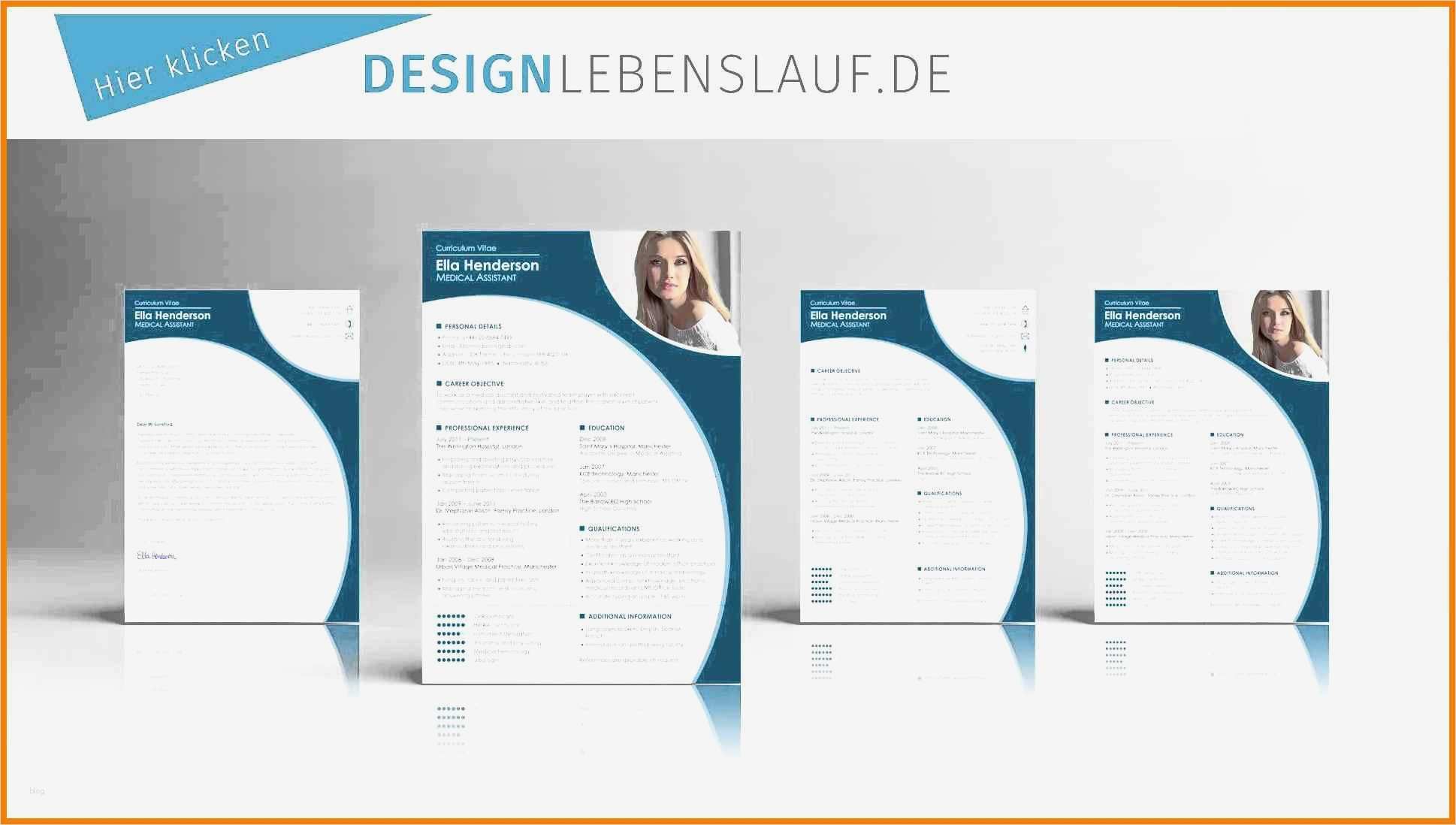 Flyer Bewerbung Vorlage Word Beste 10 Lebenslauf Design Vorlage Word
