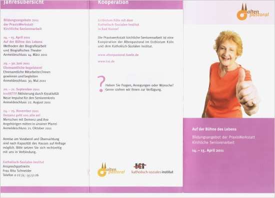 Flyer Bewerbung Vorlage Word Gut Praxismodul „zukunftslotsen Altenpastoral
