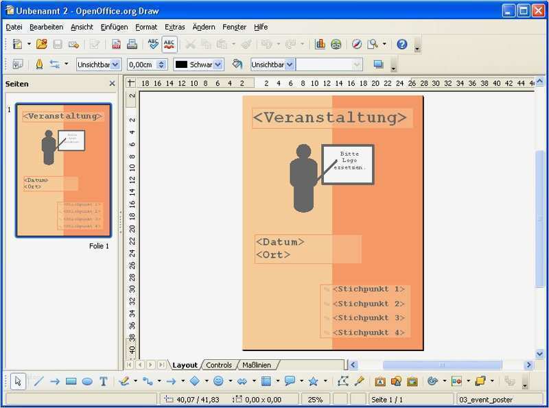 Flyer Erstellen Word Vorlage Gut Open Fice Vorlagen Professional Template Pack Ii