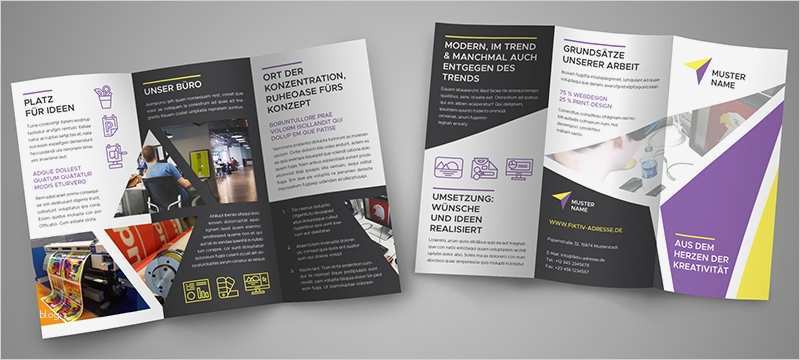 Flyer Ideen Vorlagen Erstaunlich Design Vorlagen Für Flyer Und Folder – Version 1 Für Flyer