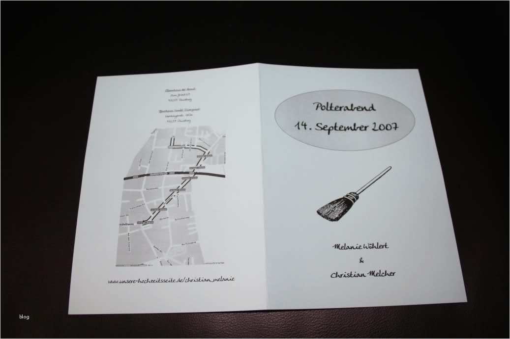 Flyer Ideen Vorlagen Wunderbar Flyer Für Polterabend Vorlagen Ideen Einladungen