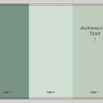 Flyer Vorlage Word Hübsch Leporello