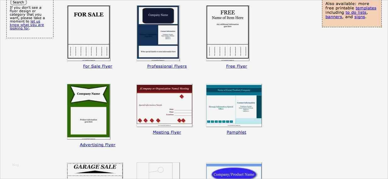 Flyer Vorlagen gratis mit printableflyertemplates