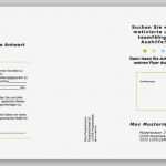 Flyer Vorlagen Open Office Fabelhaft Bewerbungs Flyer Für Einen Job Als Aushilfe Muster