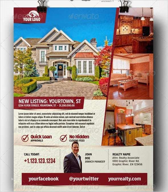 Flyer Vorlagen Publisher Einzigartig Schön Publisher Real Estate Flyer Templates Galerie