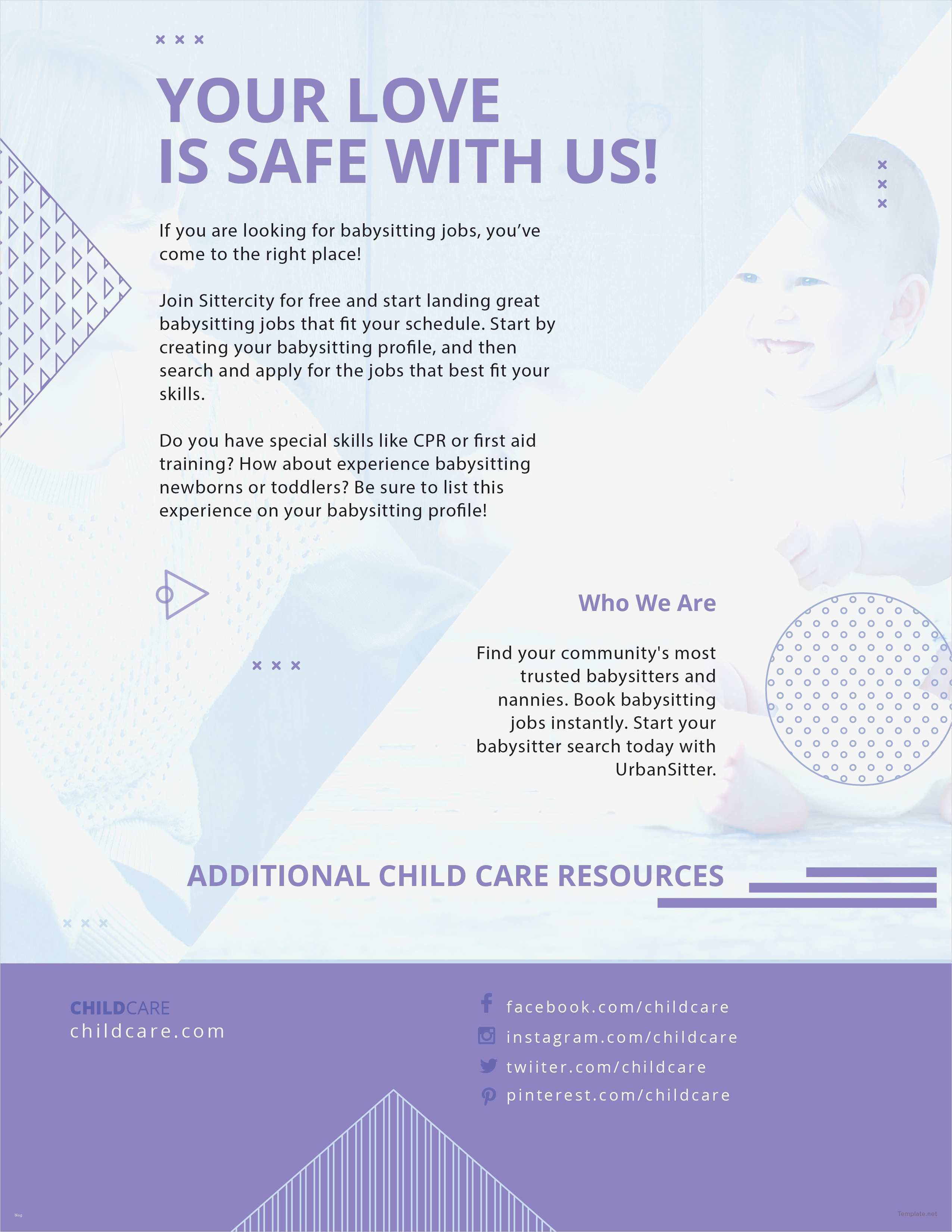 Flyer Vorlagen Publisher Schönste Ungewöhnlich Kostenlose Babysitter Gutschein Vorlage