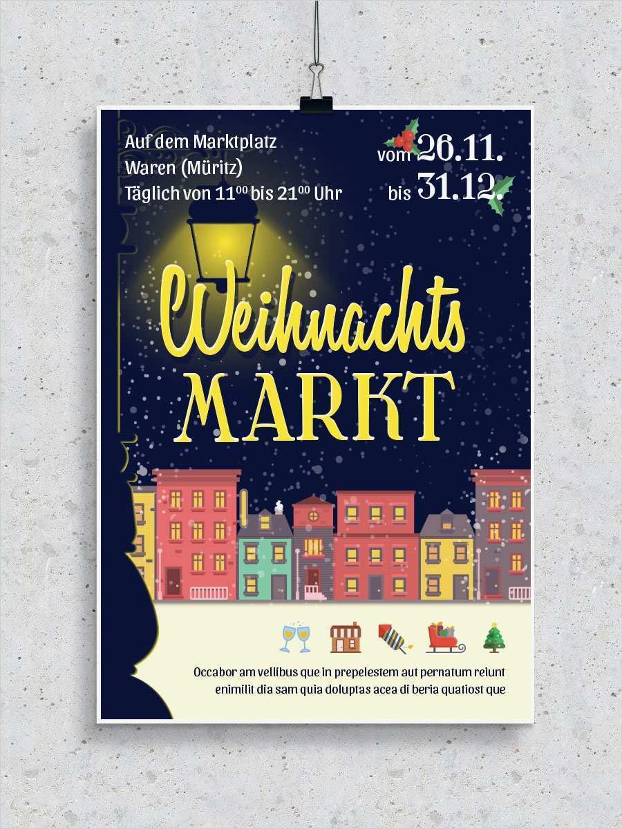 Flyer Vorlagen Weihnachten Fabelhaft Vorlagen Weihnachten Weihnachtsplakate & Weihnachtsflyer