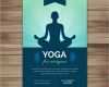 Flyer Vorlagen Yoga Cool Yoga Silhouette Flyer