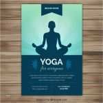 Flyer Vorlagen Yoga Cool Yoga Silhouette Flyer