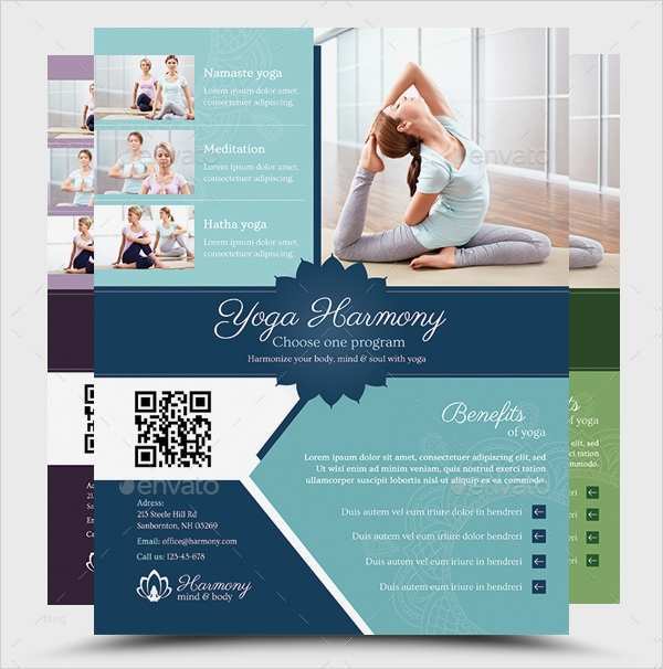 Flyer Vorlagen Yoga Wunderbar 18 Yoga Flyer Template Free Psd Ai Vector Eps format