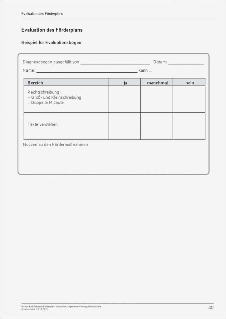 Förderpläne Vorlagen Best Of Arbeitshilfen · Grundschule · Lehrerbüro