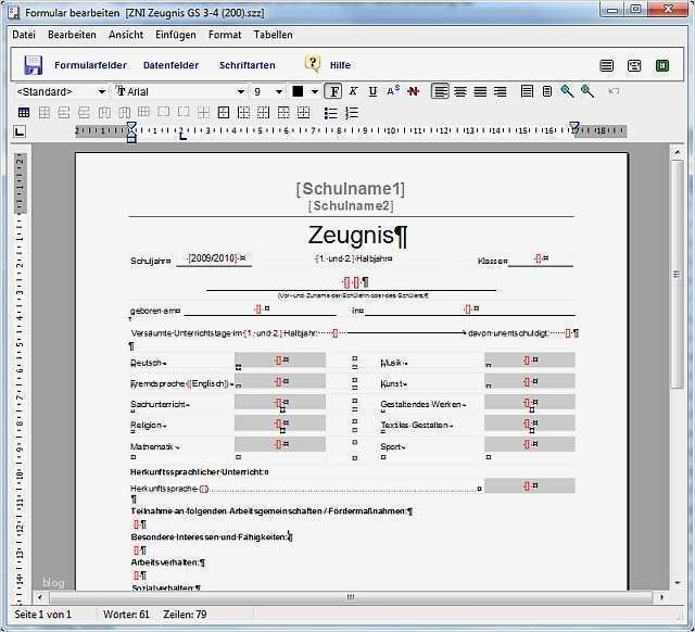 Formblatt 221 Excel Vorlage Best Of Rorig software Hilfe Zeugnisformulare Verändern Oder