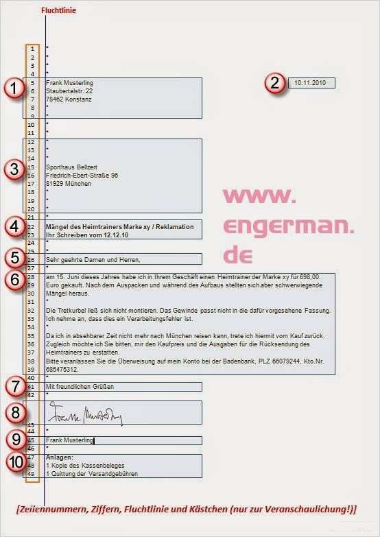 Formeller Brief Vorlage Schönste formeller Brief Schreiben L E A R N G E R M A N