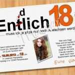 Fotobuch 18 Geburtstag Vorlage Best Of Einladungskarten Geburtstag