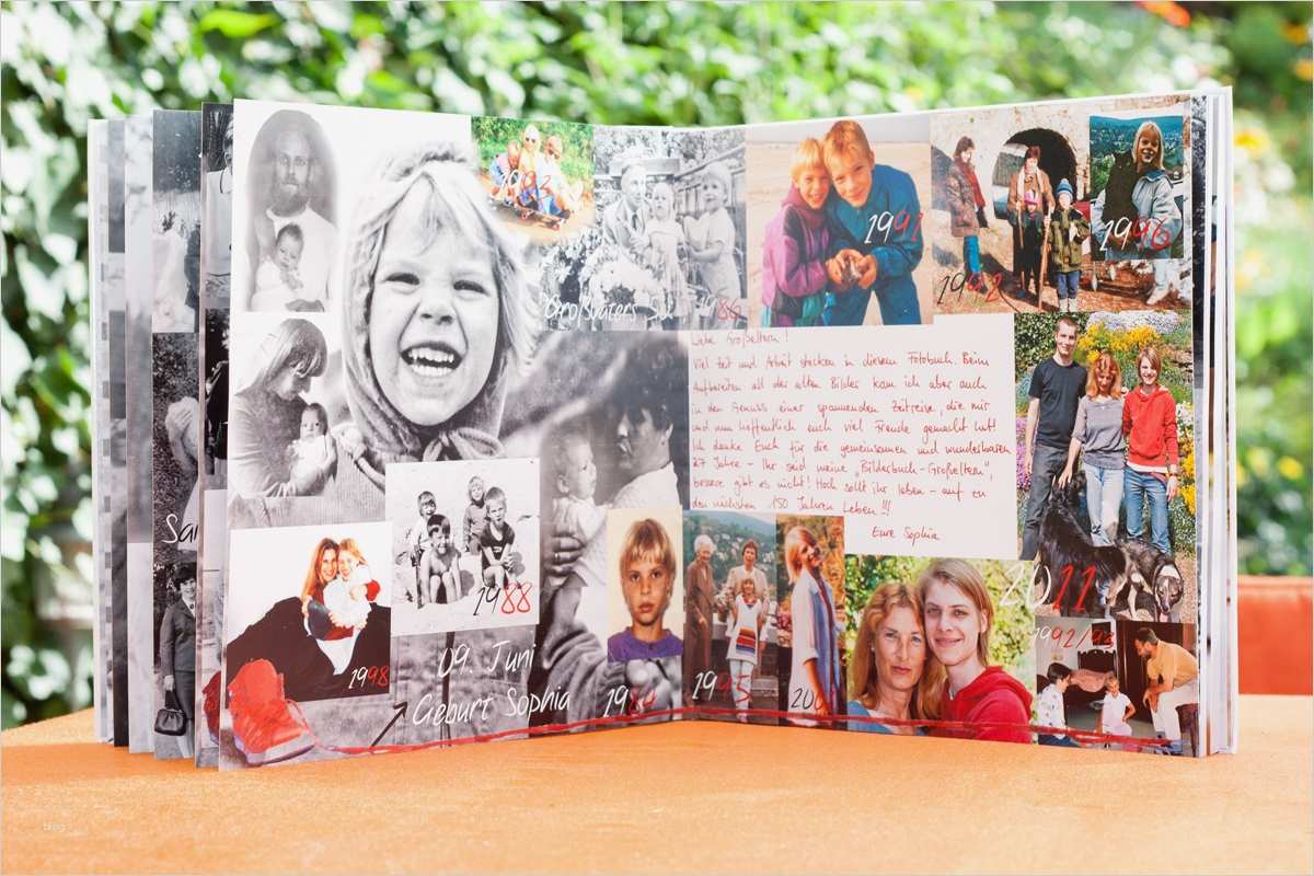 Fotobuch 18 Geburtstag Vorlage Einzigartig Familienchronik Erstellen Besondere Fotobücher