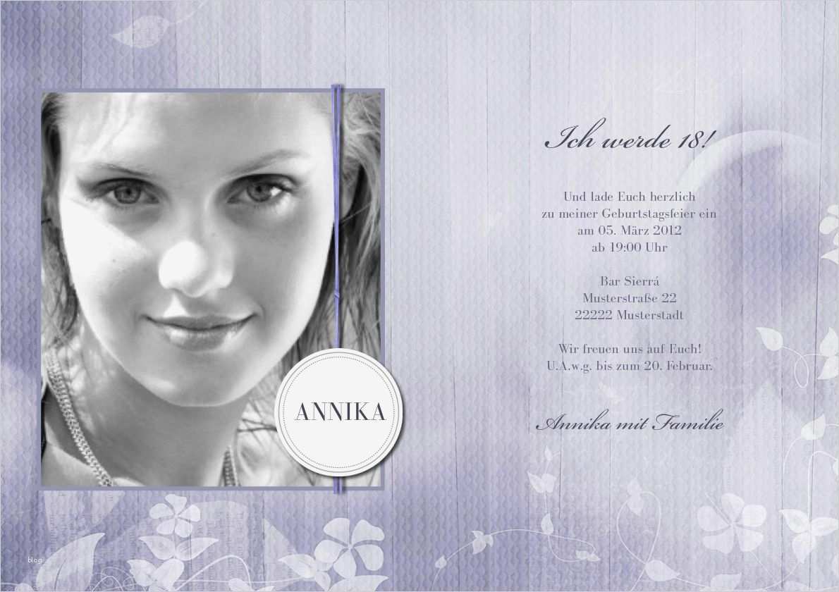 Fotobuch 18 Geburtstag Vorlage Erstaunlich Einladungskarten 18 Geburtstag