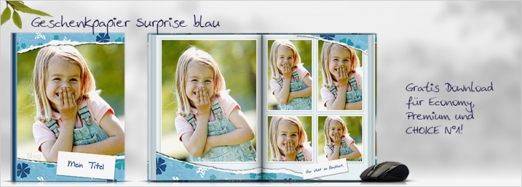 Fotobuch Geburtstag Vorlage Einzigartig Fotobuch Vorlage Geschenk Blau
