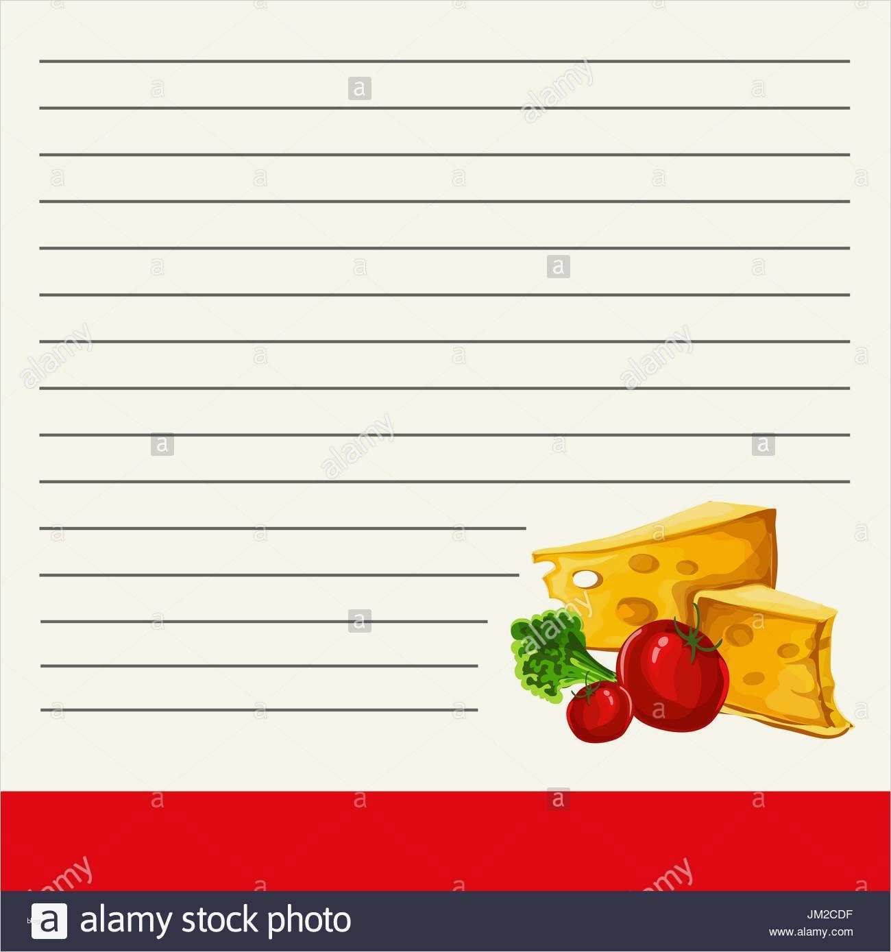 Charmant Rezeptbuch Vorlage Bilder Beispiel