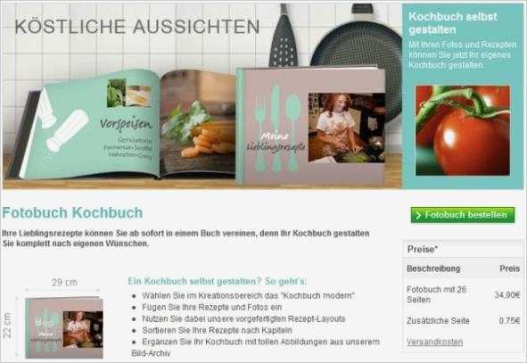 Fotobuch Kochbuch Vorlage Süß Fotobuch Kochbuch Mit Box Ein Kochbuch Gestalten
