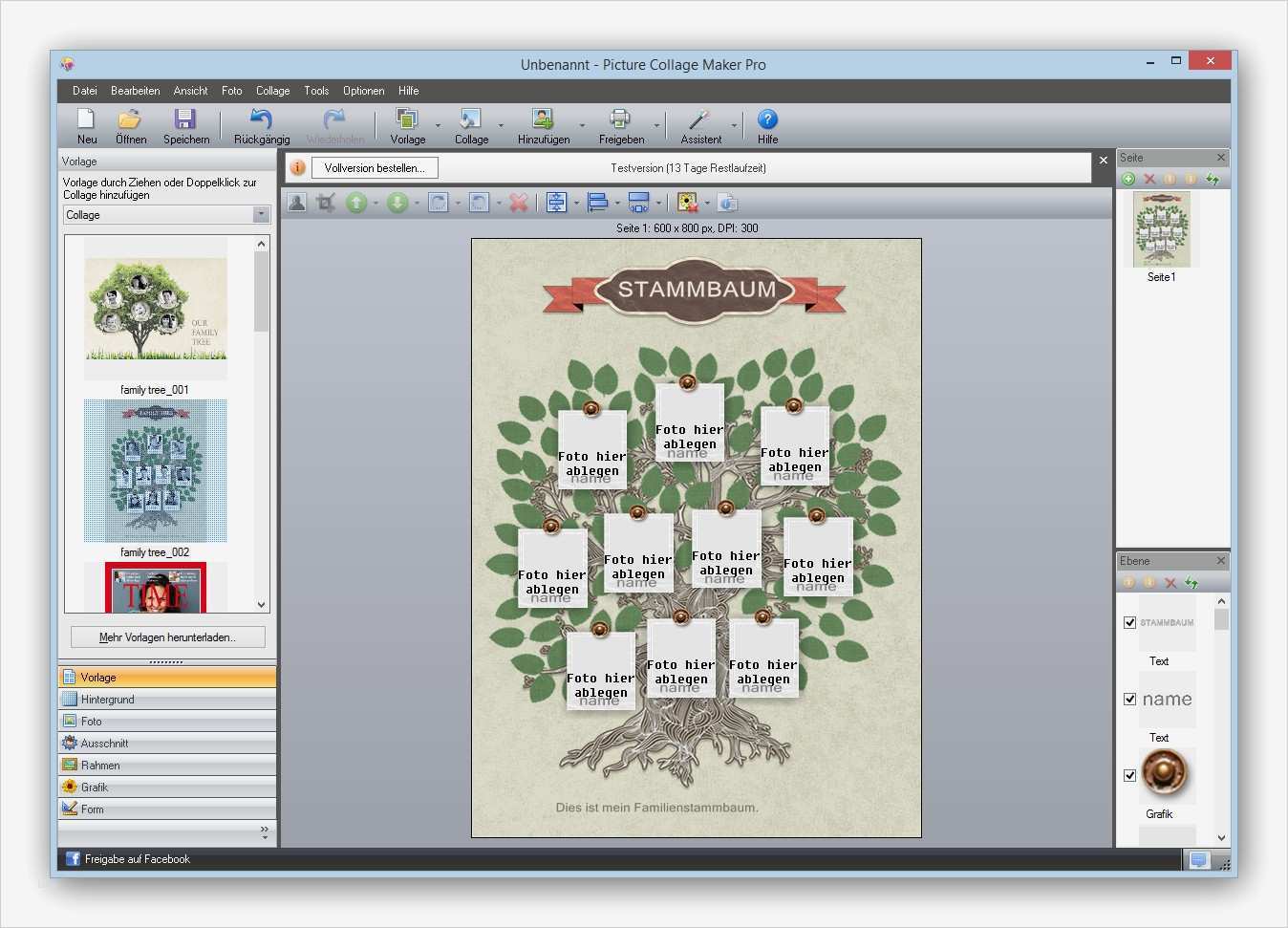 Fotocollagen Vorlagen Inspiration software Zum Erstellen Von Kalendern Grußkarten
