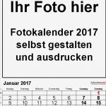 Fotokalender 2018 Vorlage Erstaunlich Fotokalender 2017 Als Word Vorlagen Zum Ausdrucken Kostenlos