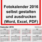 Fotokalender 2018 Vorlage Fabelhaft Fotokalender 2016 Als Pdf Vorlagen Zum Ausdrucken Kostenlos