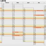 Fotokalender 2018 Vorlage Luxus Kalender 2016 In Excel Zum Ausdrucken – 16 Vorlagen