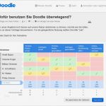 Fragebogen Erstellen Vorlage Angenehm Doodle Als Fragebogen software Für Den Privaten Und