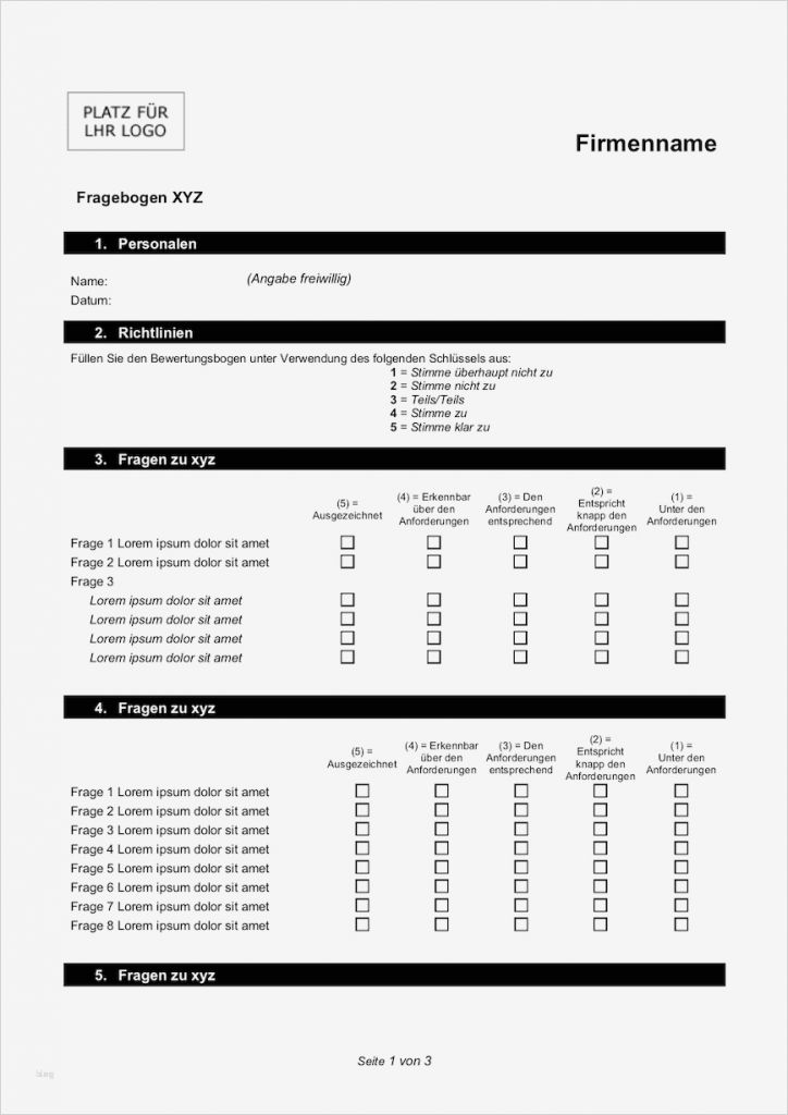 Fragebogen Erstellen Vorlage Einzigartig Beste Word Umfrage Vorlagen Galerie Entry Level Resume