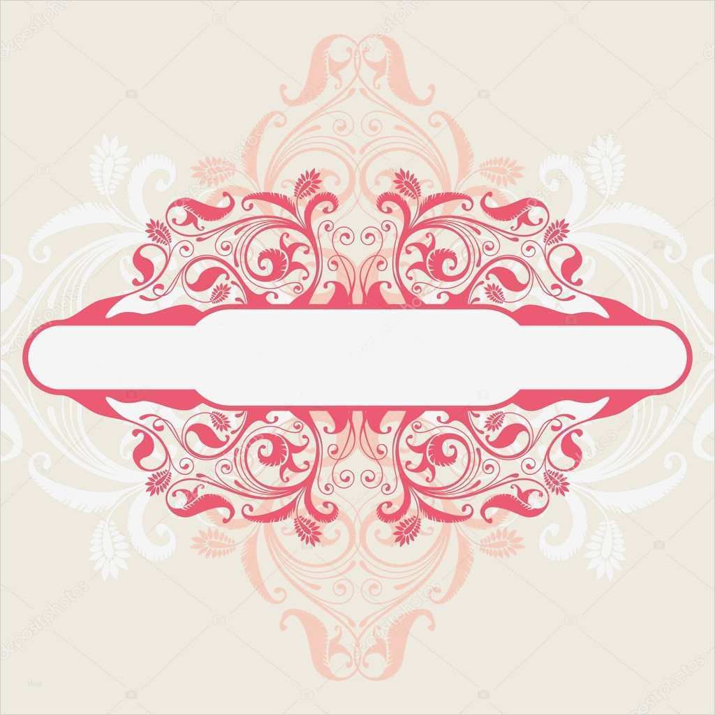 Frames HTML Vorlagen Wunderbar Vintage Vorlage Rahmen — Stockvektor © Sanyal