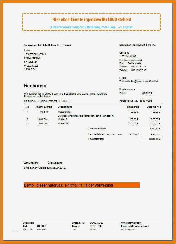 Französische Rechnung Vorlage Schön 11 Vorlage Rechnung