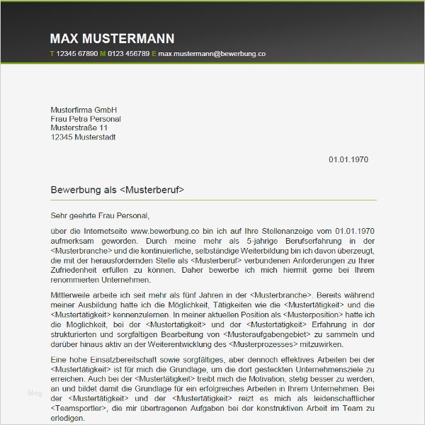 Frauen Anschreiben Vorlagen Erstaunlich Bewerbungsmuster 24 Bewerbung