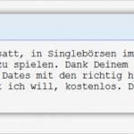 Frauen Anschreiben Vorlagen Erstaunlich Frau Richtig Anschreiben Singlebörse