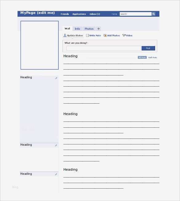 Freelancer Profil Vorlage Word Cool Blank Template – 11 Free Word Ppt & Psd