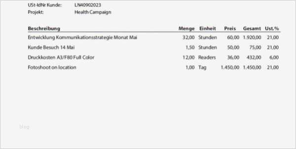 Freelancer Profil Vorlage Word Hübsch Musterrechnung Freiberufler Kostenlos Musterrechnung