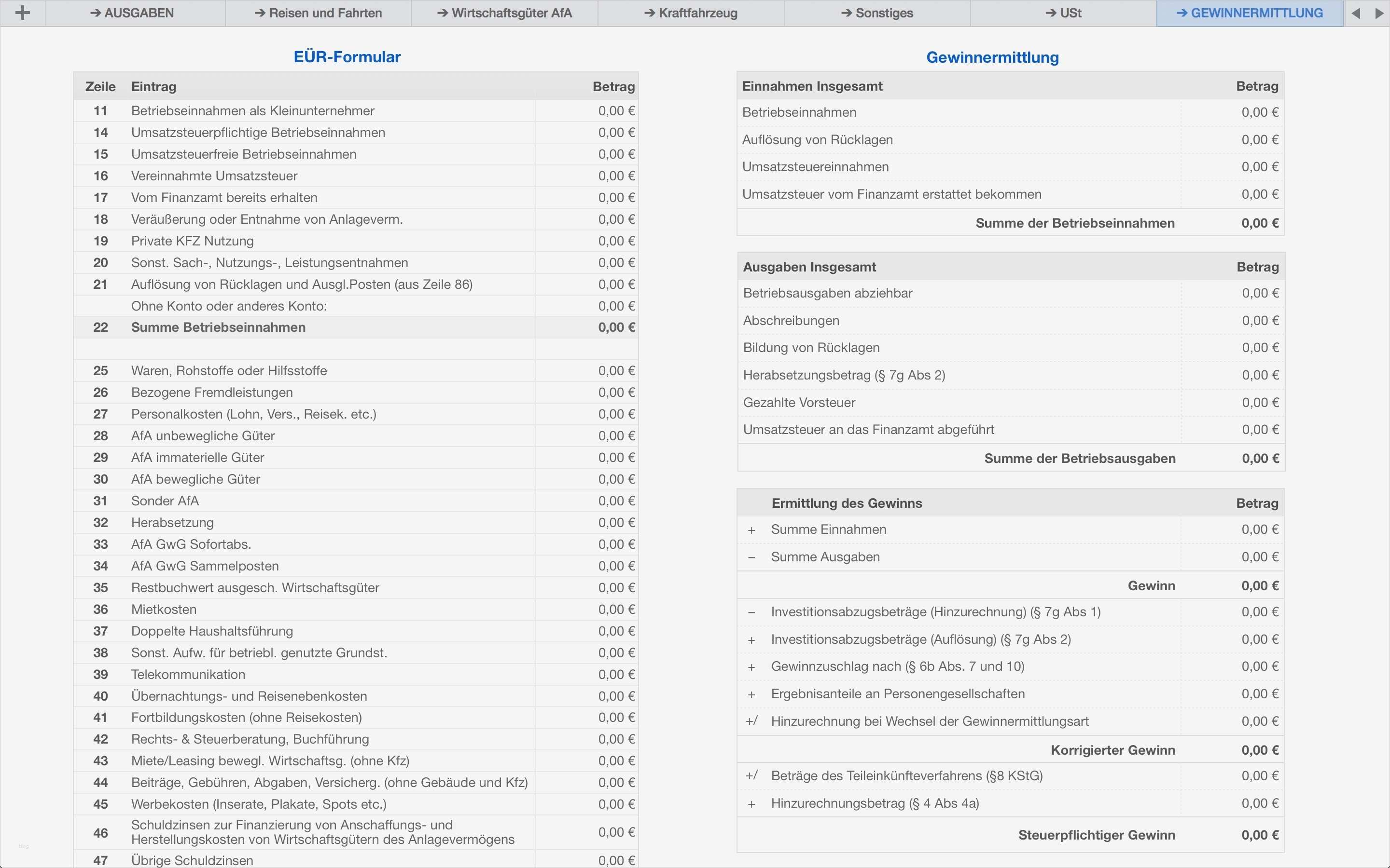 Freiberufler Rechnung Vorlage Genial Einnahmen U¨berschuss Rechnung Freiberufler Vorlage Line