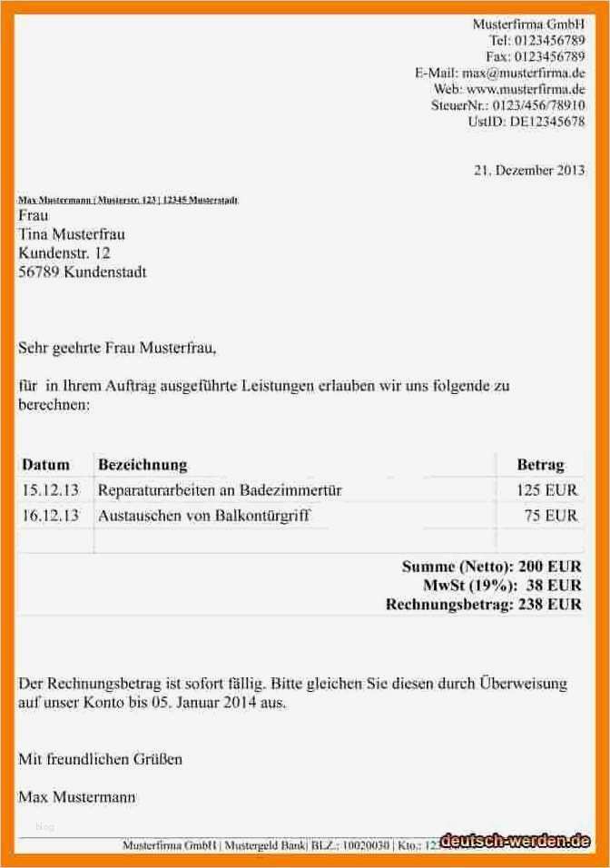 Freiberufler Rechnung Vorlage Süß 14 Freiberufler Rechnung