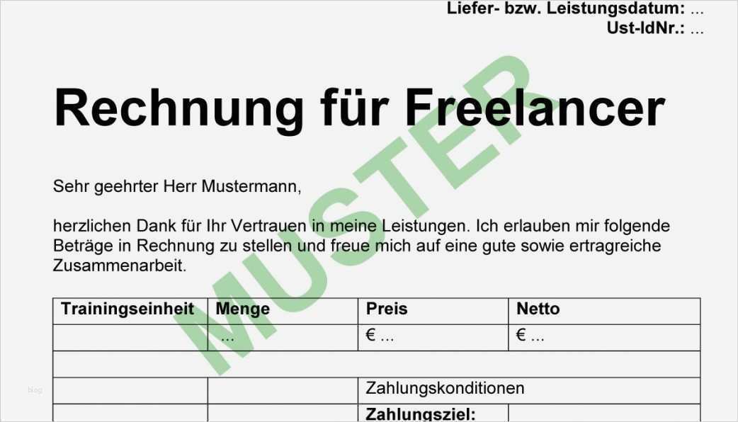 Freiberufler Rechnung Vorlage Wunderbar atemberaubend Vorlage Für Rechnung Wort Galerie Bilder