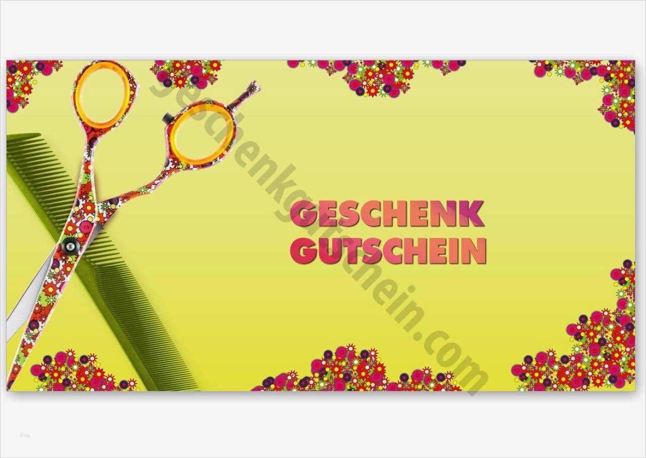Friseur Gutschein Vorlage Erstaunlich K281 Multicolor Gutschein