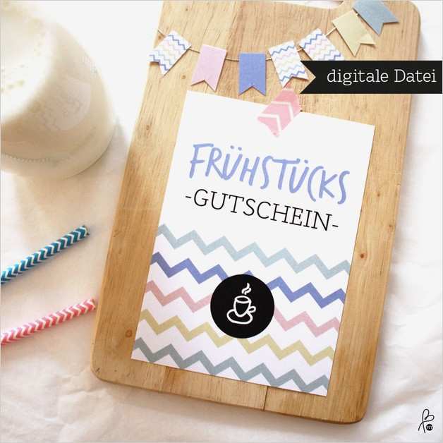 Frühstück Einladung Vorlage Genial E Books & Anleitungen Gutschein Printable Pdf