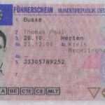 Führerschein Vorlage Elegant Preview