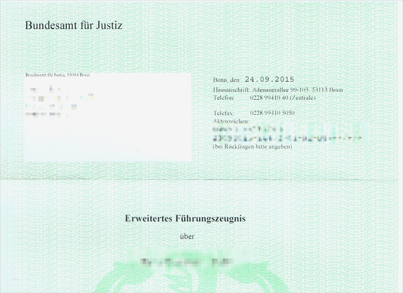 Führungszeugnis Zur Vorlage Bei Einer Behörde Erstaunlich Führungszeugnisse Gewerbezentralregisterauszug Sankt Wendel